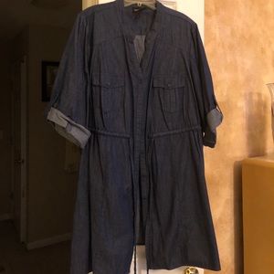 Denim tunic